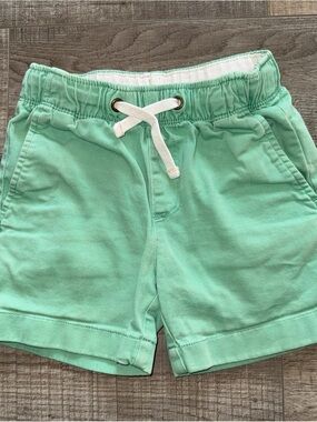 Crewcuts Kids size 4 Mint Green Drawstring Shorts